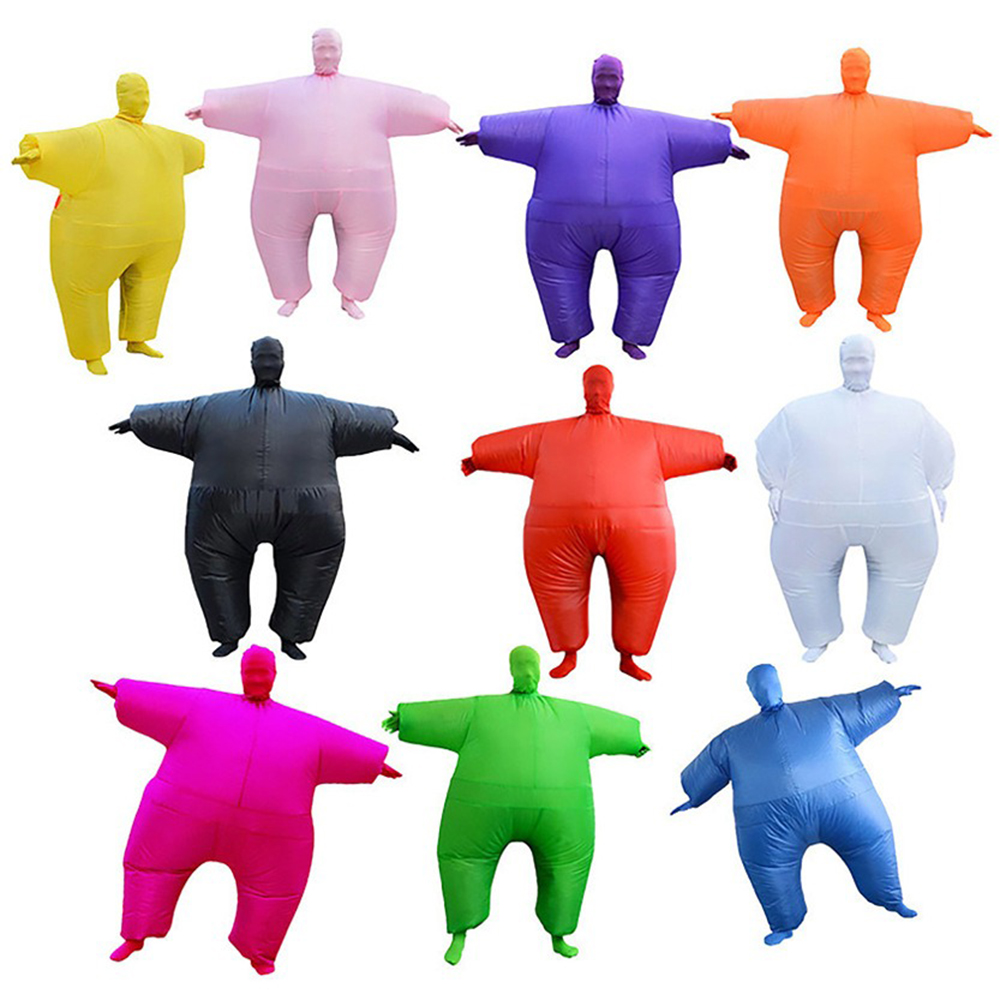 Cosplay Prop Business - Kostum Boneka Kartun Tiup Berwarna-warni Ukuran