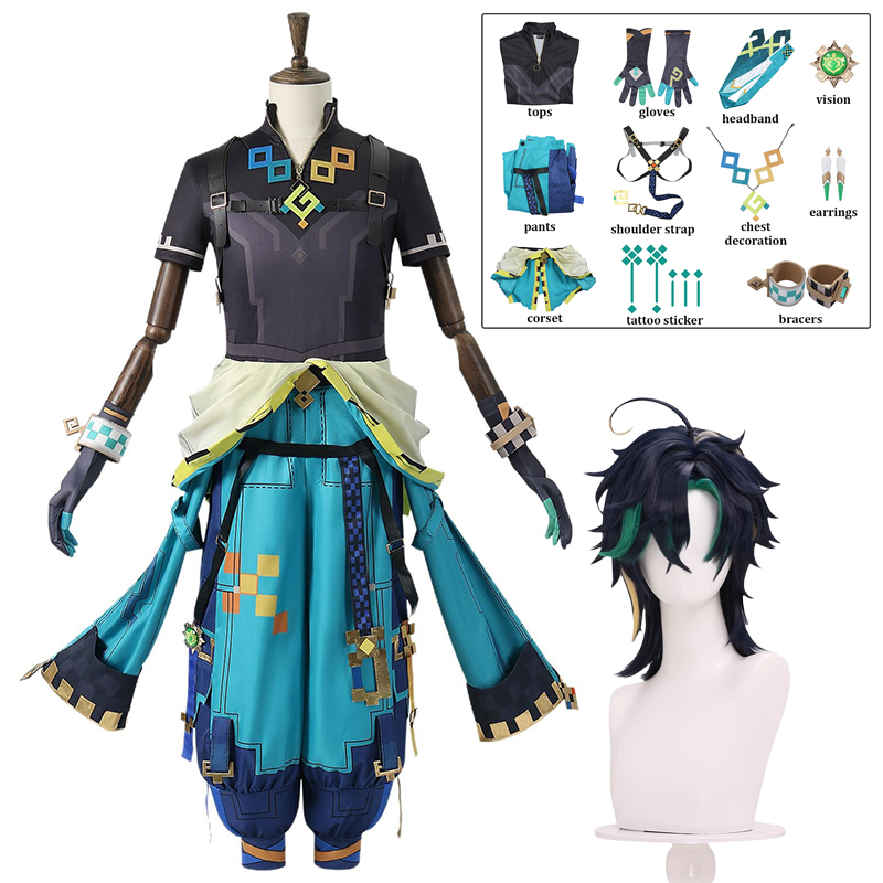 Prop For Cosplay - Kinich Cosplay Genshin Impact Kostum Cosplay