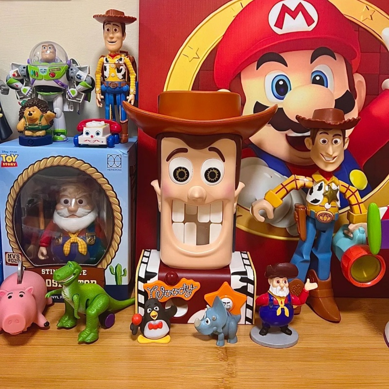 Cosplay Prop Building - Mainan Blok Bangunan Model Woody Gigi