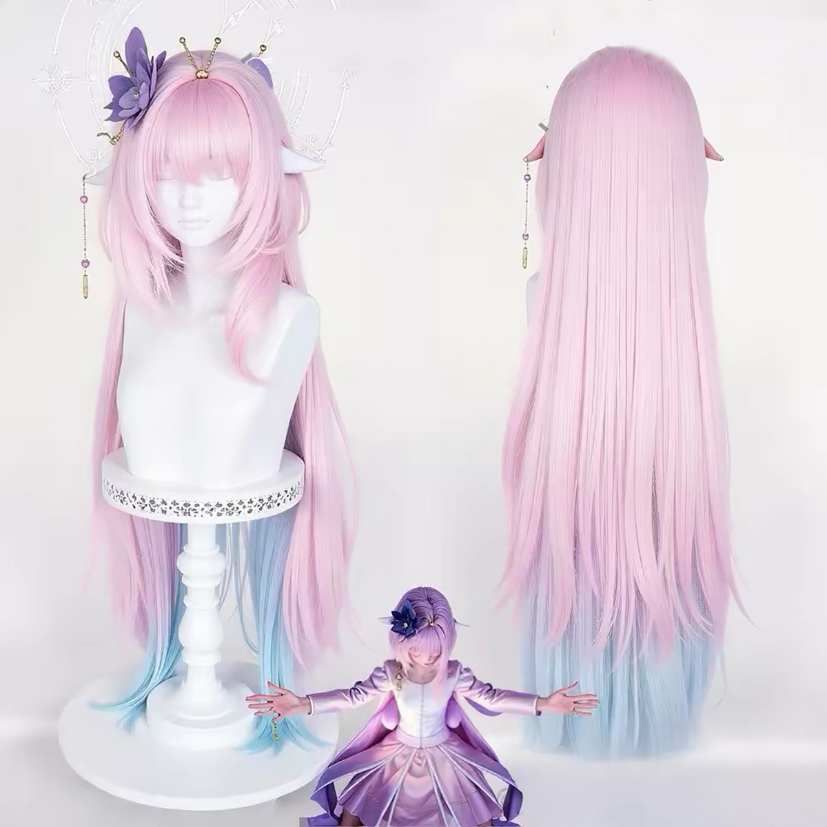 Wig Fiber Net - HAIRJOY Wig Rambut Sintetis Honkai：Star Rail