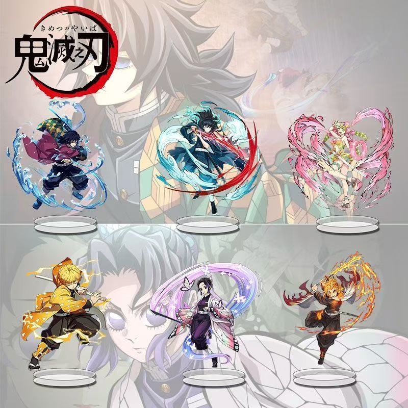 Acrylic Cosplay Prop - Merchandise Demon Slayer, stand akrilik berkualitas
