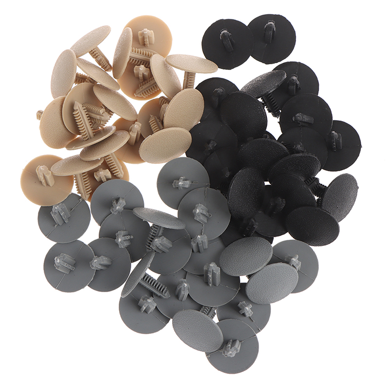 Snap Fastener Set - 20 buah/set penutup plafon mobil, pengikat