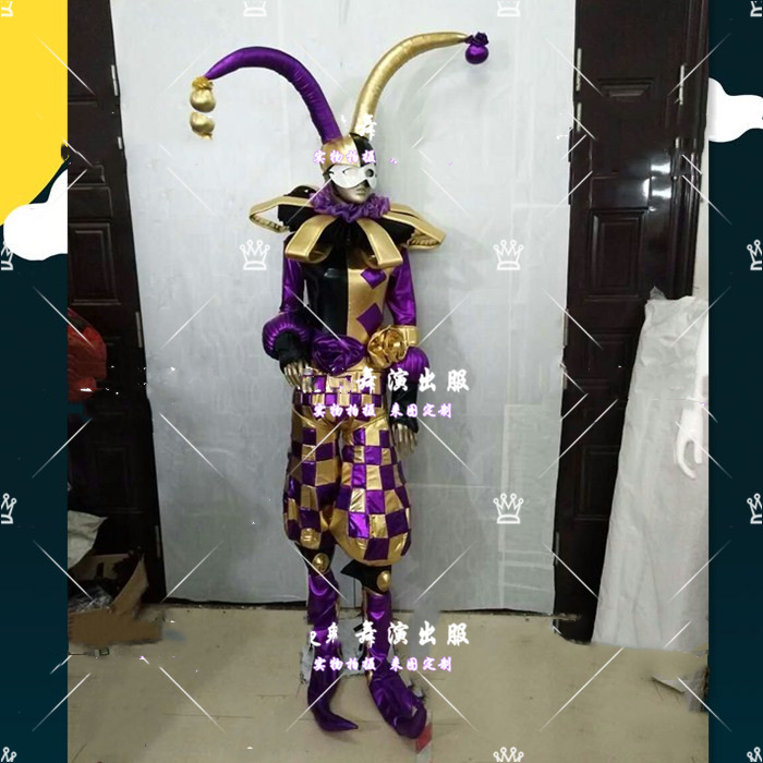 Cosplay Prop Business - Kostum badut Halloween untuk pertunjukan cosplay,