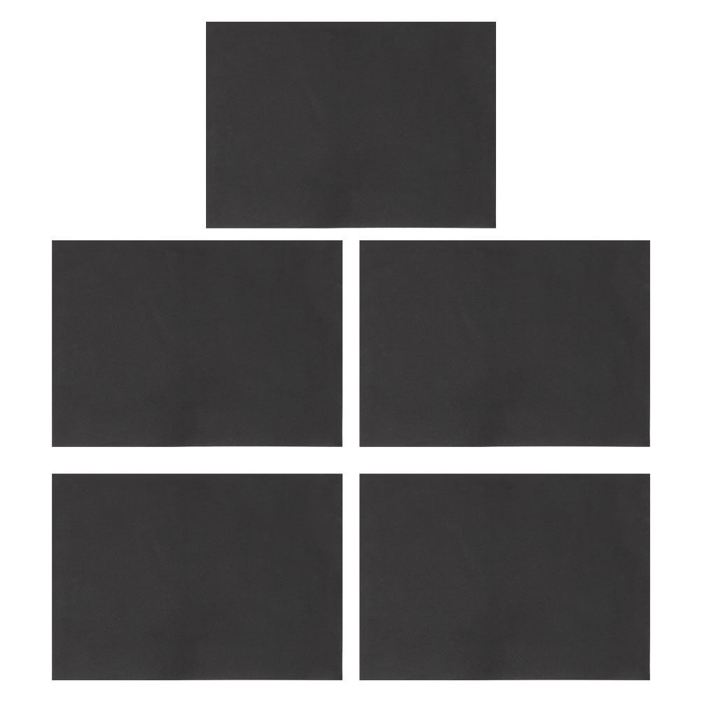 Cosplay Props Eva Foam - 5Pcs Papan Busa Eva Hitam Bahan