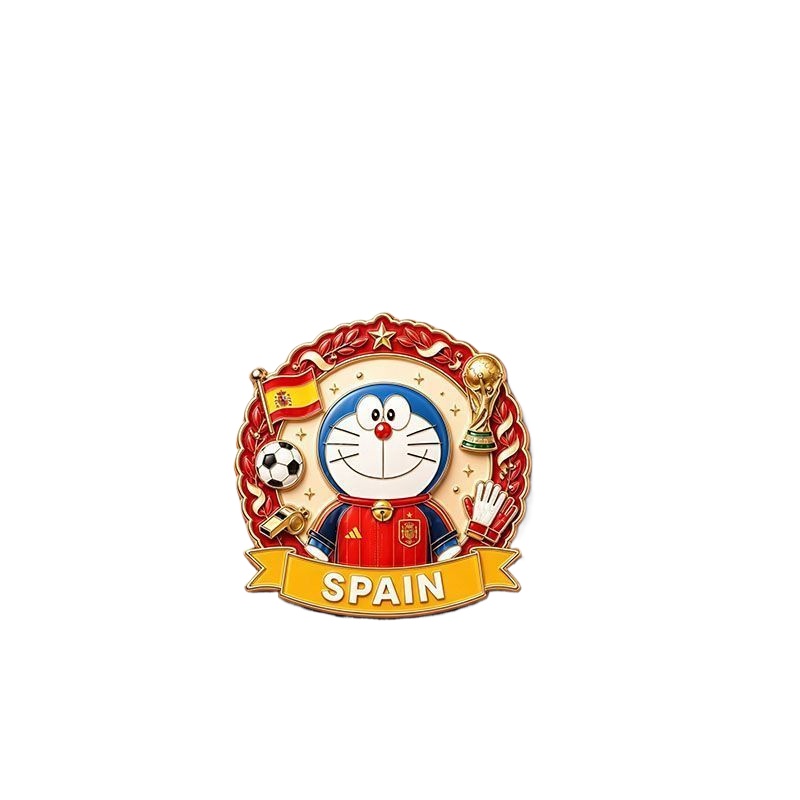Magnet Kulkas Piala Dunia Dora - Acrylic Cosplay Prop ulasan dan harga
