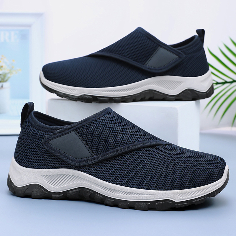 Sepatu Jaring Pria Musim Panas - Velcro Hook Loop ulasan dan harga