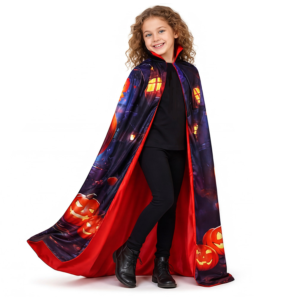 Jubah Panjang Bertudung Motif  - Cosplay Flame Prop ulasan dan harga