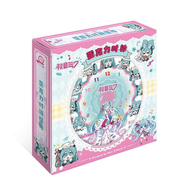 Jam Akrilik Anime Hatsune Miku - Acrylic Cosplay Prop ulasan dan harga