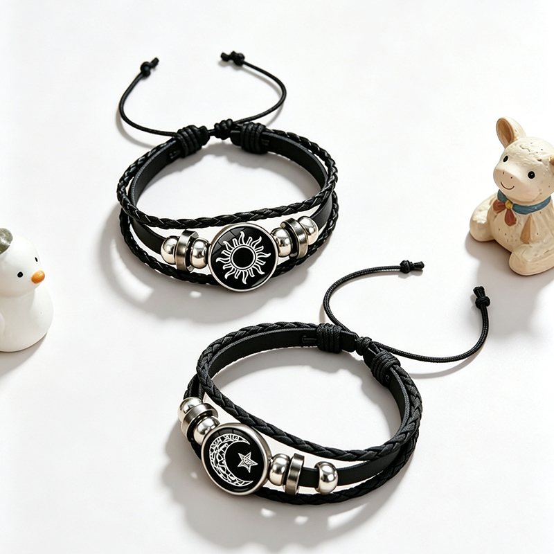 2Pcs Gelang Pasangan Glow in t - Snap Fastener Set ulasan dan harga