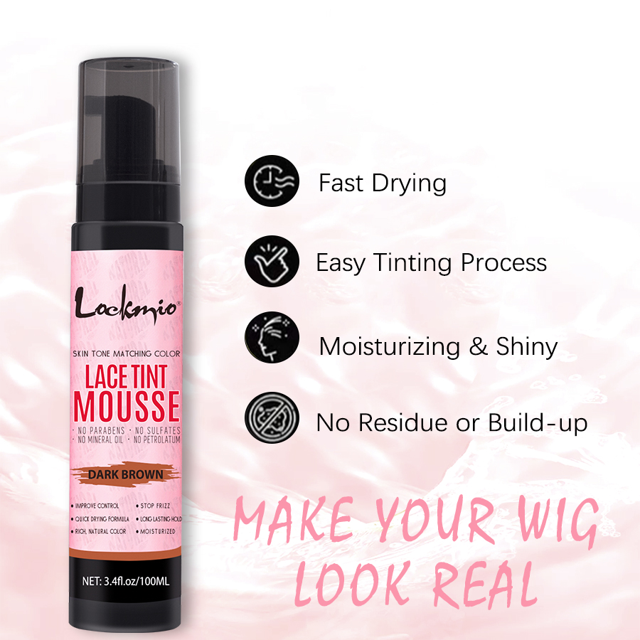 LOCKMIO 100ml Wig Tint Foam Mi - Cosplay Prop Foam ulasan dan harga