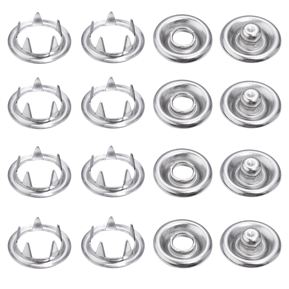 SAUVOO 50set kancing jepret be - Snap Fastener Set ulasan dan harga