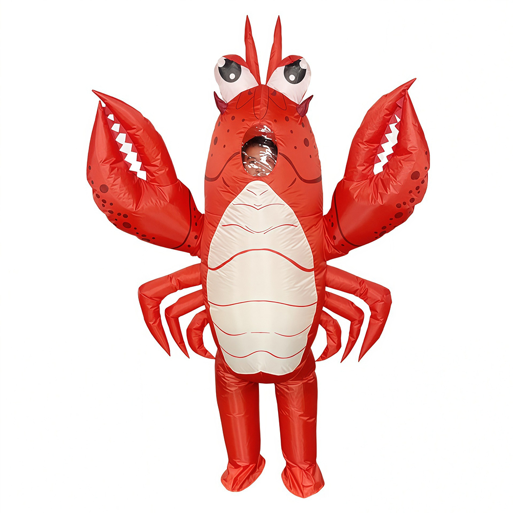 Kostum Boneka Kartun Lobster M - Cosplay Prop Business ulasan dan harga