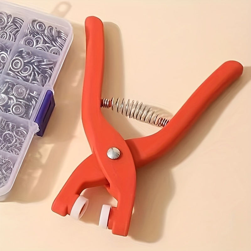 100Pcs Kancing Jahit Logam War - Snap Fastener Set ulasan dan harga