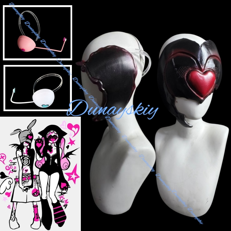 Headset dan Headband Prop Cosp - Cosplay Prop 3D Print ulasan dan harga