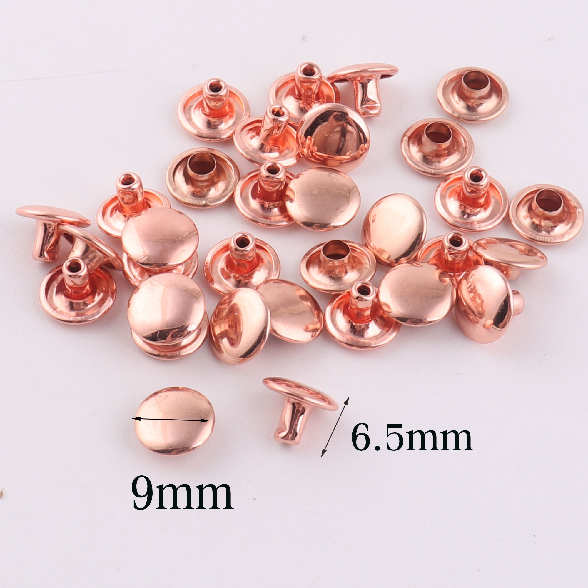 100 Set Double Cap Paku Keling - Snap Fastener Set ulasan dan harga