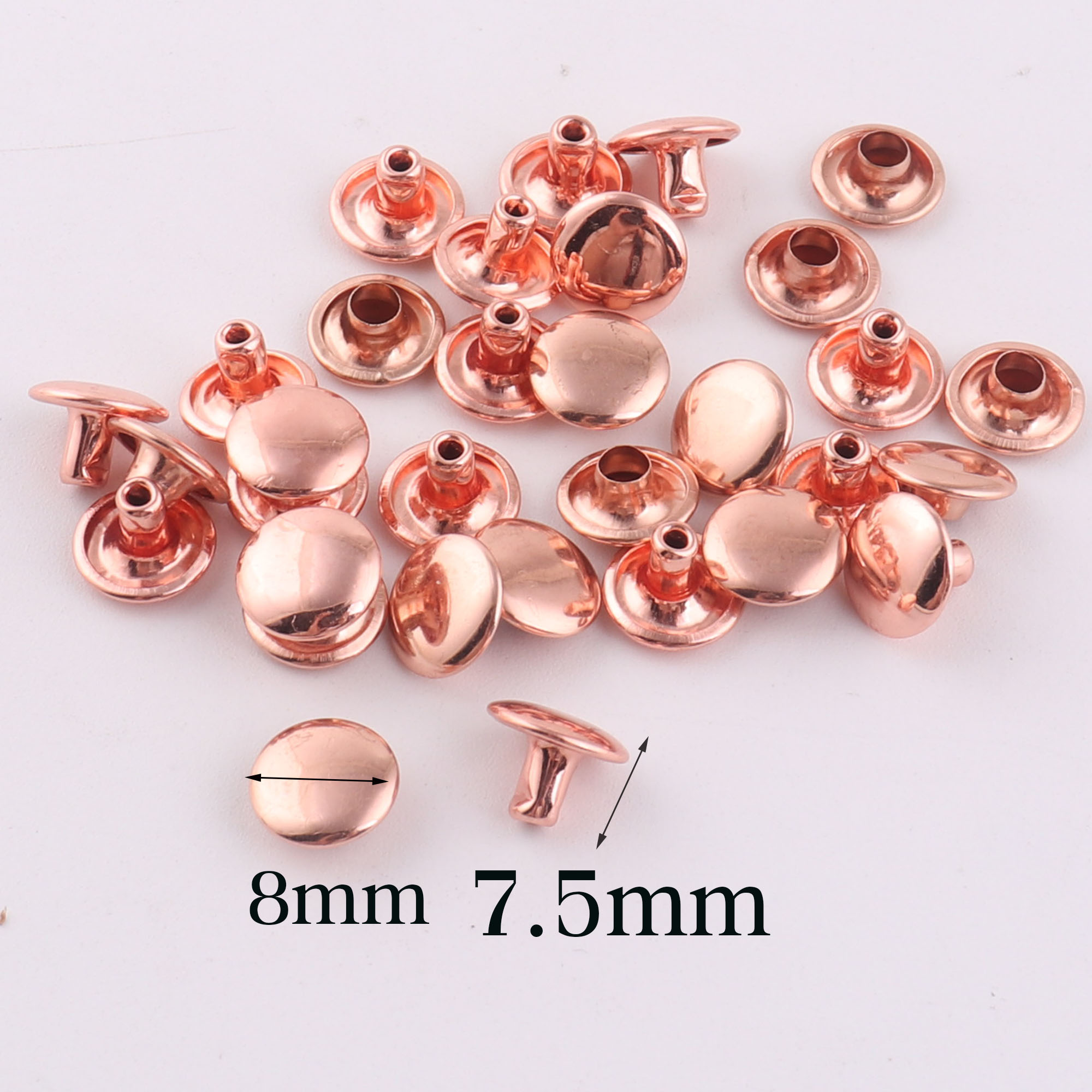 100 Set Double Cap Paku Keling - Snap Fastener Set ulasan dan harga