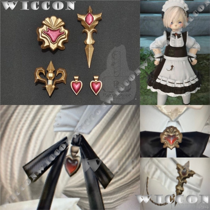 Set Aksesori Seragam Pembantu  - Cosplay Prop 3D Print ulasan dan harga