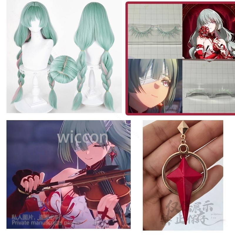 Wig Cosplay Anime Phrolova Ant - Prop For Cosplay ulasan dan harga