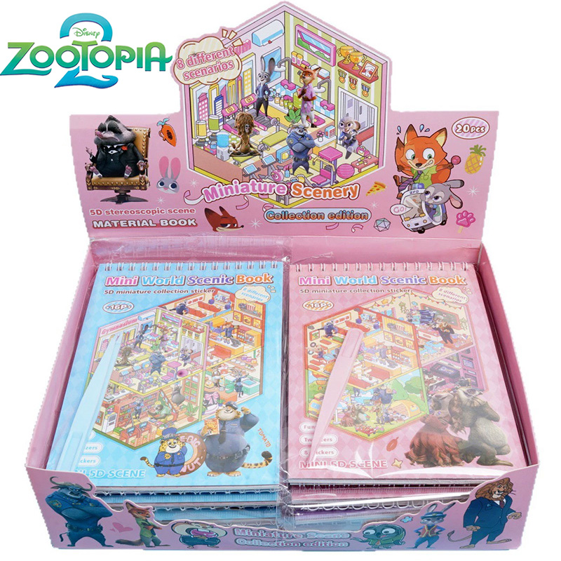    HOT Zootopia2 Mini World S - Cosplay Prop Building ulasan dan harga