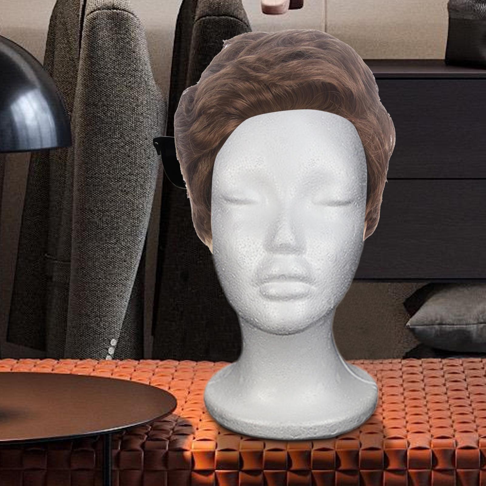 Model Kepala Wig Busa, Manekin - Cosplay Prop Foam ulasan dan harga