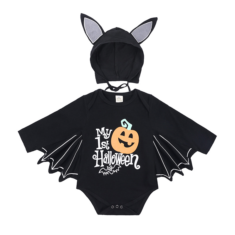 Kostum Halloween Pertama Bayi  - Cosplay Bat Prop ulasan dan harga
