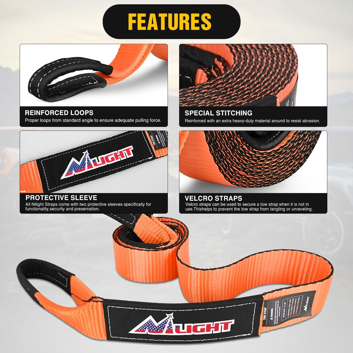Perlengkapan Pemulihan Offroad - D Ring Strap ulasan dan harga