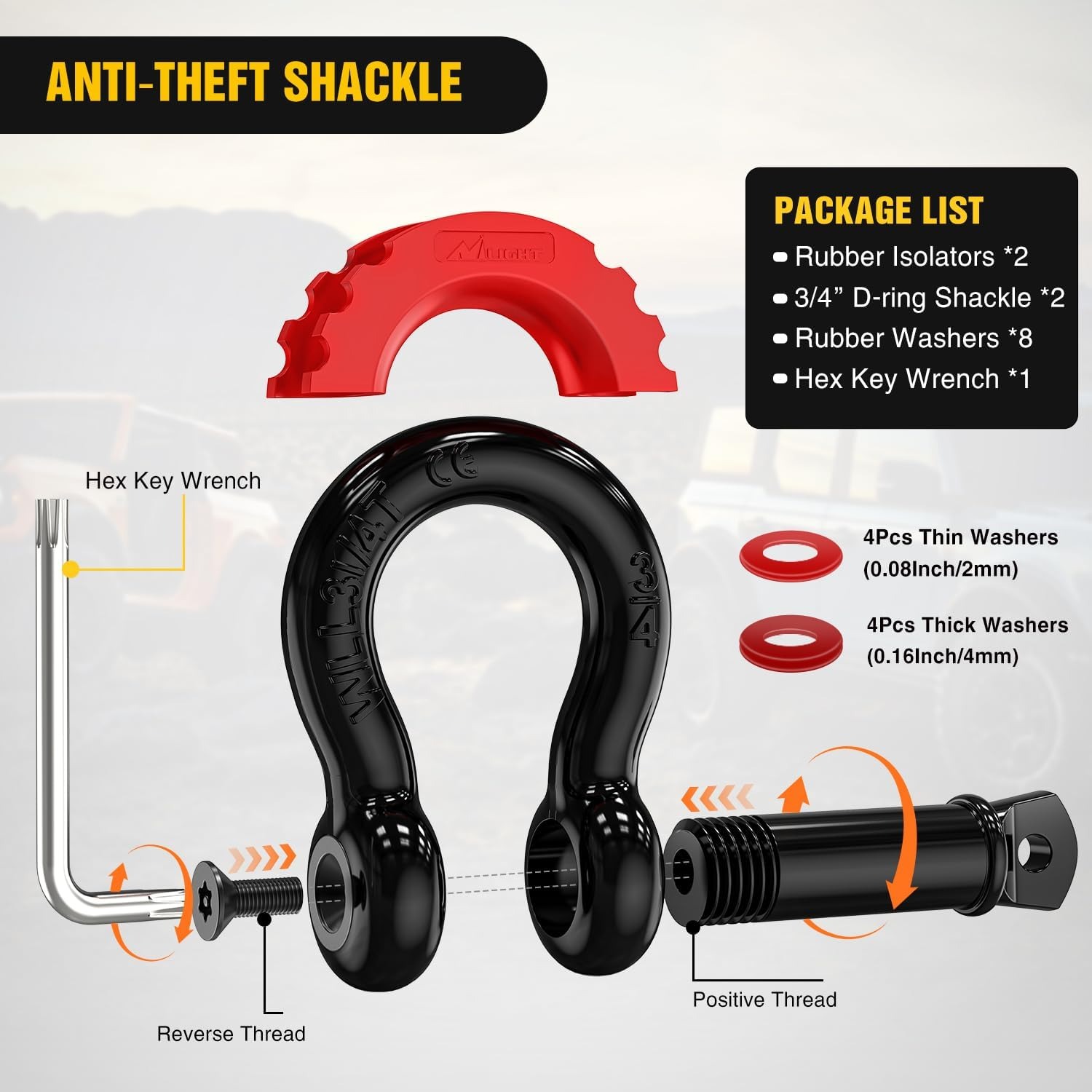 Perlengkapan Pemulihan Offroad - D Ring Strap ulasan dan harga