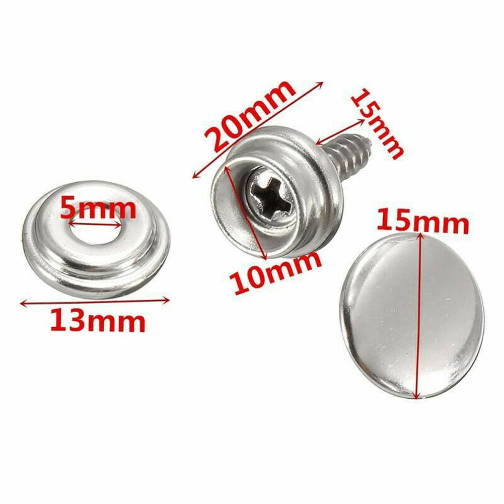 30 Buah Snap Fastener Kanvas T - Snap Fastener Set ulasan dan harga